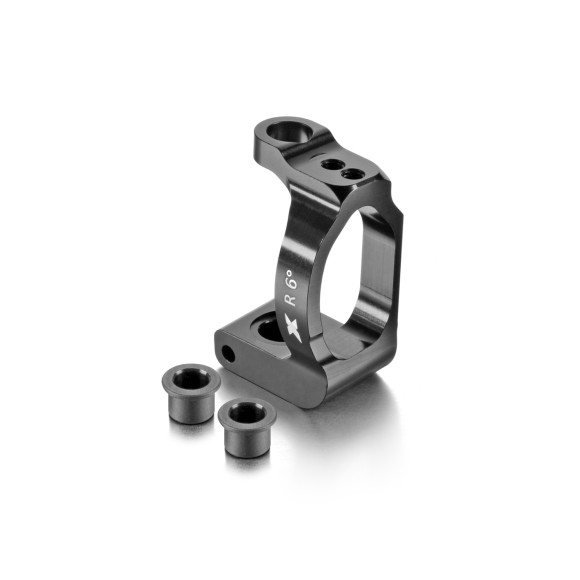 ALU CASTER BLOCK 6° RIGHT - SWISS 7075 T6 - XRAY - 352278