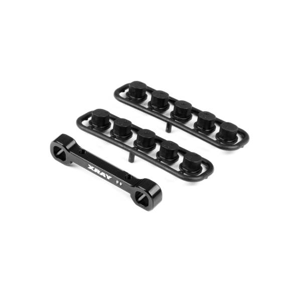 GT'22 ALU FRONT LOWER SUSP. HOLDER - FRONT - XRAY - 352325