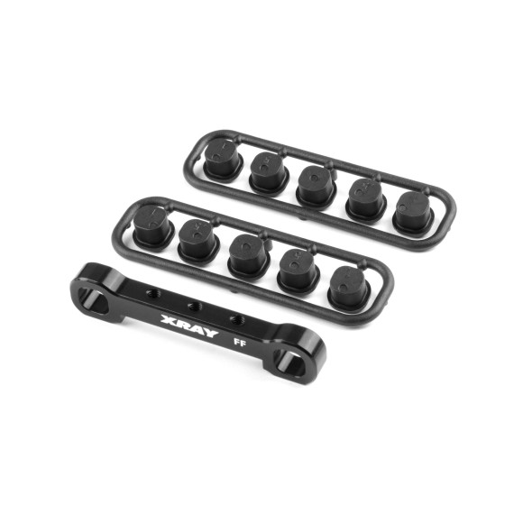 GT'23 ALU FRONT LOWER SUSP. HOLDER - FRONT - XRAY - 352327