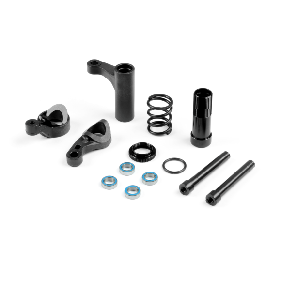 GT SERVO SAVER CHASSIS LOCK & HARD SPRING - G - SET - XRAY - 352507