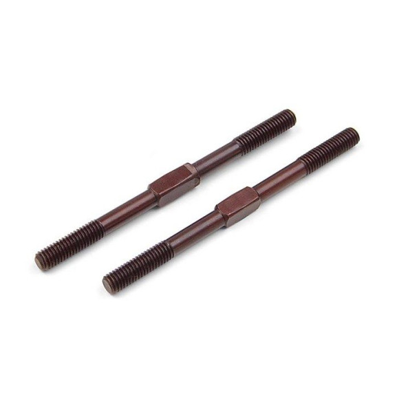 Adj. Turnbuckle M3 L/R 45 mm  - Spring Steel - V3 (2) - XRAY - 352610