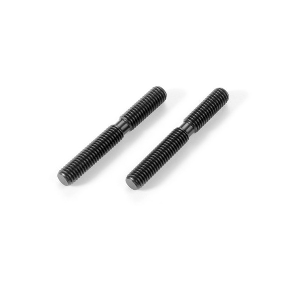 ADJ. TURNBUCKLE M5 L/R 38 MM - HUDY SPRING STEEL (2) - 352624 - XRAY