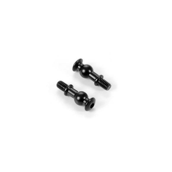 BALL STUD 6.8MM WITH BACKSTOP L 8MM - M4x6 (2) - 352657 - XRAY