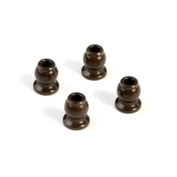 ALU MOUNTING BALL 6.8 - SWISS 7075 T6 - HARD COATED (4) - 353161 - XR