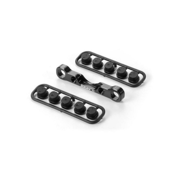 XB8 ALU REAR LOWER SUSP. HOLDER - FRONT - RF - SWISS 7075 T6 - 353317