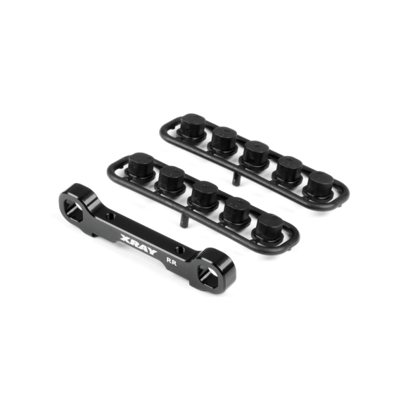 GT'22 ALU REAR LOWER SUSP. HOLDER - REAR. - XRAY - 353331