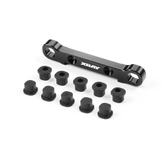XT8 ALU REAR LOWER SUSP. HOLDER - REAR  - XRAY - 353336