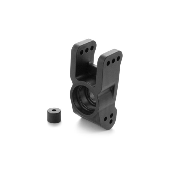 XB8 COMPOSITE REAR UPRIGHT LB - GRAPHITE - 353354-G - XRAY
