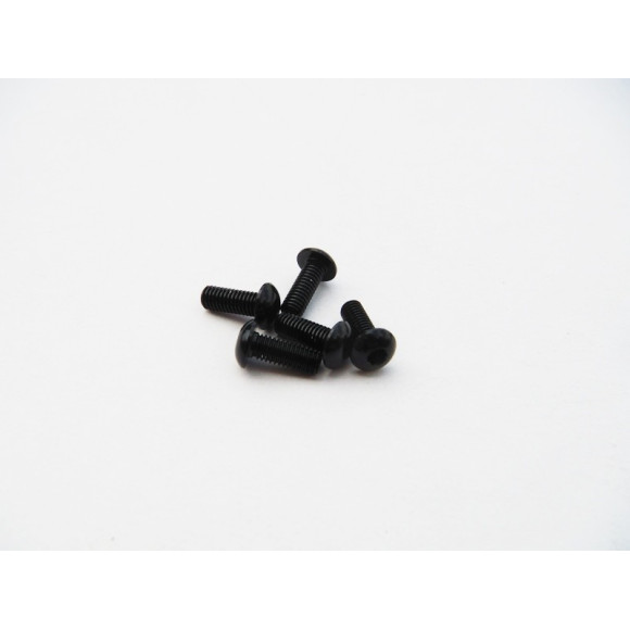  Alloy Hex Button Head Screw M3X8  [Black] - HIRO SEIKO - 69870