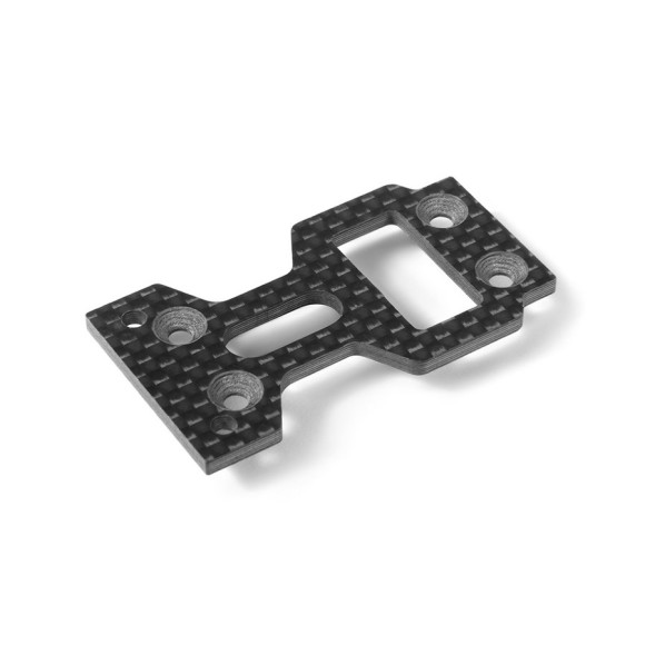 GTXE GRAPHITE CENTER MOUNTING PLATE 2.5MM - 354251 - XRAY
