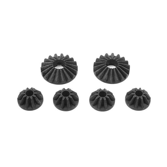 STEEL DIFF BEVEL & SATELLITE GEARS (2+4) - 355030 - XRAY