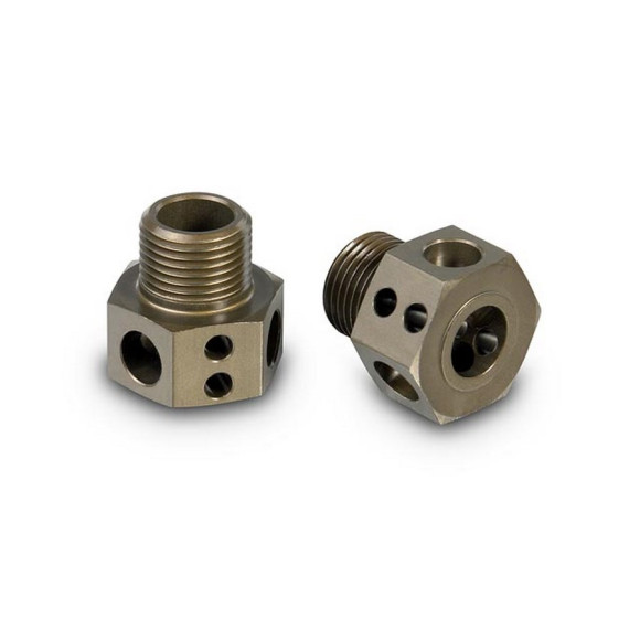 "ALU WHEEL AXLE OFFSET ""+5MM"" - HARD COATED (2) - LIGHTWEIGHT - 355
