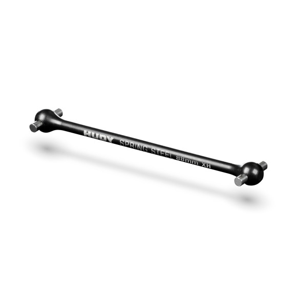 FRONT CENTRAL DOGBONE DRIVE SHAFT 88MM w XH PINS - XRAY - 355433-XH