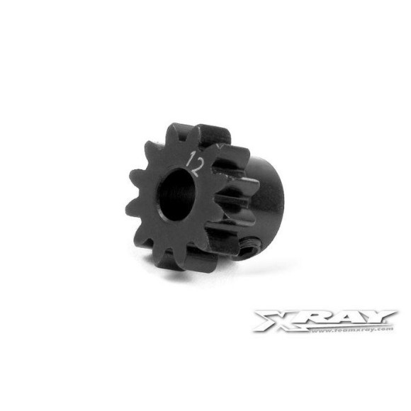 12T PINION GEAR - 355712 - XRAY