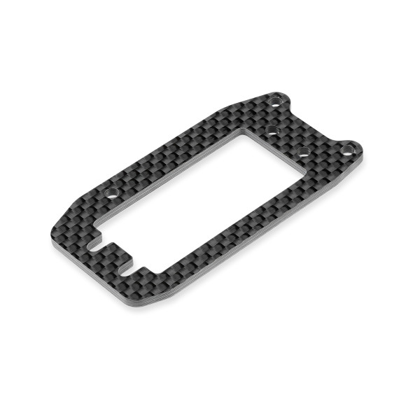 CARBON SERVO MOUNT - NARROW & LOWER BATTERY LAYOUT - XRAY - 356106