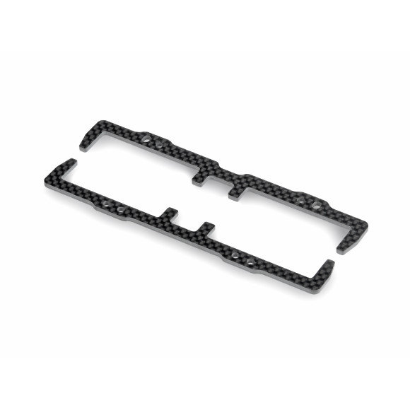 GTXE CARBON BATTERY BACKSTOP - REAR & FRONT - XRAY - 356170