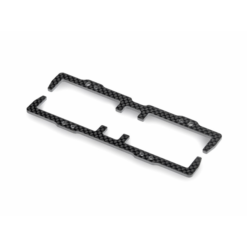 GTXE CARBON BATTERY BACKSTOP - REAR & FRONT - XRAY - 356170