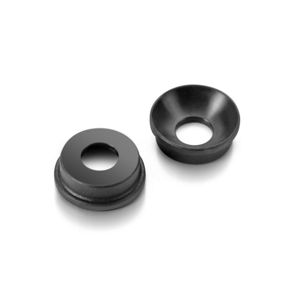 COMPOSITE BALL CUP 13.9 MM - GRAPHITE (2) - 357254-G - XRAY
