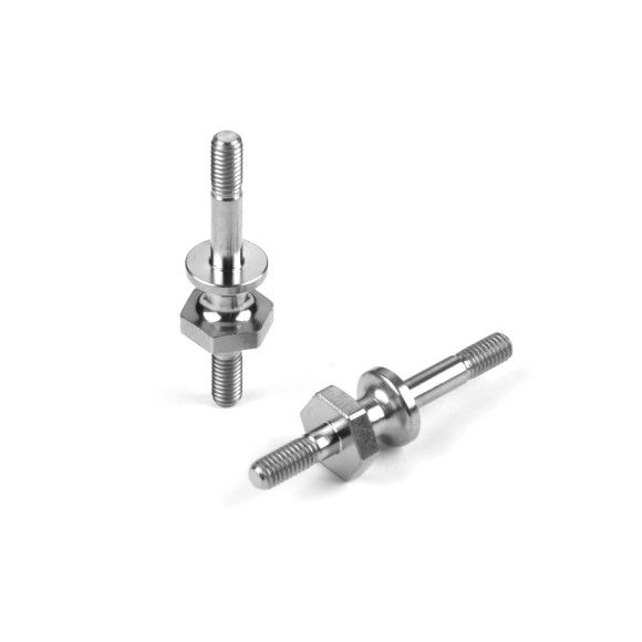 XRAY TITANIUM M3/M3 UPPER SHOCK MOUNT STAND OFF (2) - XRAY - 358047-T