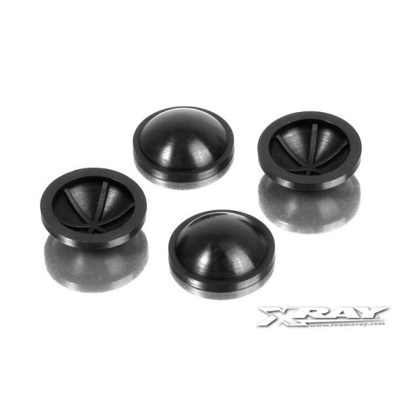 SHOCK RUBBER MEMBRANE RIBBED (4) - 358083 - XRAY