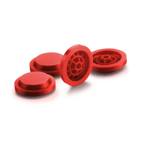 XB8 SHOCK RUBBER MEMBRANE CELL - MEDIUM (4) - 358087-M - XRAY