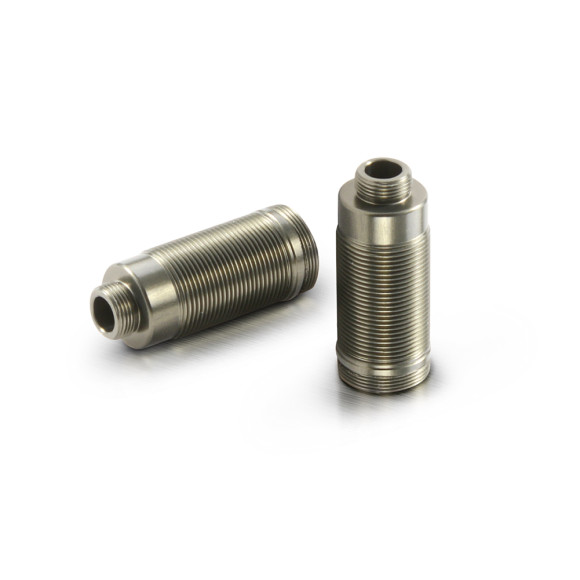 XB8 ALU FRONT SHOCK BODY -2MM - SWISS 7075 T6 (2) - XRAY - 358126