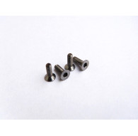  Titanium Hex Socket Flat Head Screw M2x6 - 48019 - HIRO SEIKO