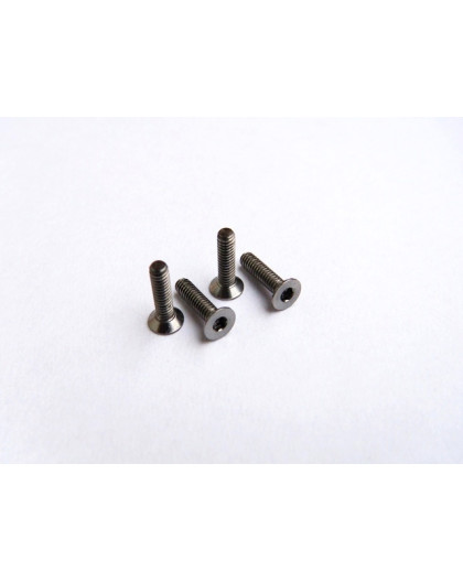  Titanium Hex Socket Flat Head Screw M2x8 - 48020 - HIRO SEIKO