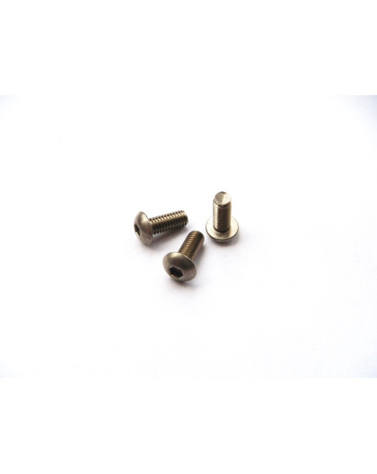  Titanium Hex Socket Button Head Screw M4x10 - 48054 - HIRO SEIKO