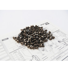 Kit de visserie titane hexagonale T4'18 (101pcs) - HIRO SEIKO - 48199