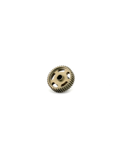  Hard Coated Alum. Pinion Gear (MoS2) DP64-40T - 48284 - HIRO SEIKO