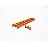  BLITREME Aluminum Screw Set [Orange] - 48322 - HIRO SEIKO