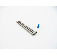  XeRun V10 G3 Titan/Alum. Screw Set [T-Blue] - 48340 - HIRO SEIKO