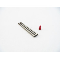 XeRun V10 G3 Titan/Alum. Screw Set [Red] - 48343 - HIRO SEIKO