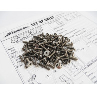  S35-3E Titanium Hex Socket Screw Set - 48371 - HIRO SEIKO