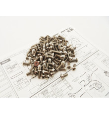 Kit de visserie titane hexagonale NT1'19 - HIRO SEIKO - 48499
