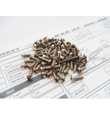Kit de visserie titane hexagonale X12'21 - HIRO SEIKO - 48625