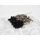 Kit visserie titane/alu hexagonale Noir X4 - HIRO SEIKO - 48676