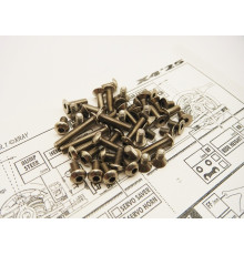 Kit de visserie titane hexagonale X4'25 - HIRO SEIKO - 48966