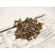 Kit de visserie titane hexagonale XB2C/D'24 - HIRO SEIKO - 48934