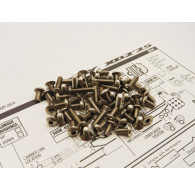  XB2C/D'25 Titanium Hex Socket Screw Set - 48972 - HIRO SEIKO