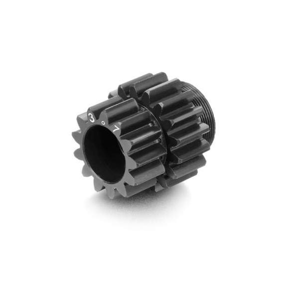 ALU PINION GEAR 13/17T - HARD COATED - XRAY - 358420