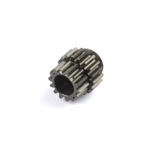ALU PINION GEAR 14/18T - HARD COATED - XRAY - 358422