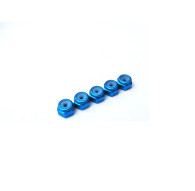  2mm Alloy Nylon Nut [TAMIYA-Blue] - 69213 - HIRO SEIKO