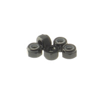  3mm Alloy Nylon Nut [Black] - 69223 - HIRO SEIKO
