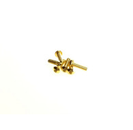  Hex Button Screw M3x18 [24K_Gold] - 69574 - HIRO SEIKO