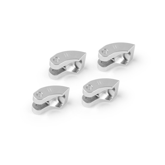 4-SHOE ALU CLUTCH SHOE - HARD (4) - 358460 - XRAY