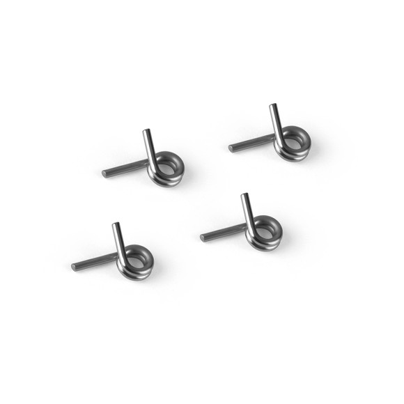 4-SHOE CLUTCH SPRINGS - GREY - MEDIUM (4) - 358481 - XRAY