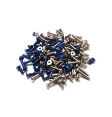 Kit de visserie titane/alu hexagonale TC6.2 - HIRO SEIKO - 69857