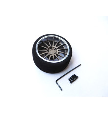  Alloy Steering MF Wheel (15-Spoke) - 69955 - HIRO SEIKO